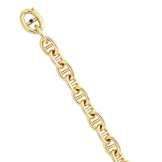 Citizen Platform Classic Open Heart Steel Blue Dial Watch NH9131-73L