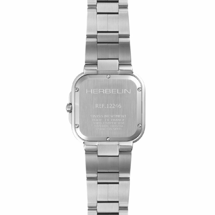 HERBELIN Cap Camarat Square Red Dial Watch - Image 4