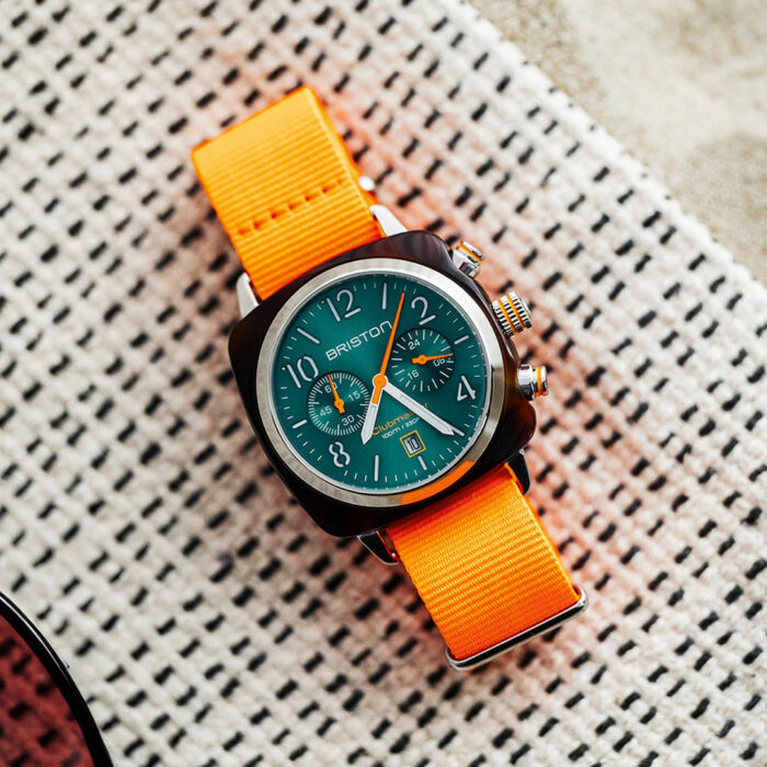 Briston Summer Vibes Orange Watch - Image 4