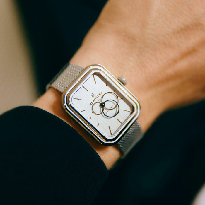Beaubleu Ecce Figura Vesperal Steel Watch - Image 3