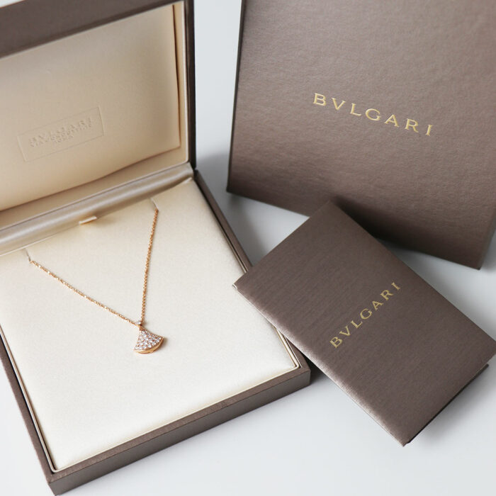 Bulgari Divas Dream Necklace Rose Gold Diamond - Image 4