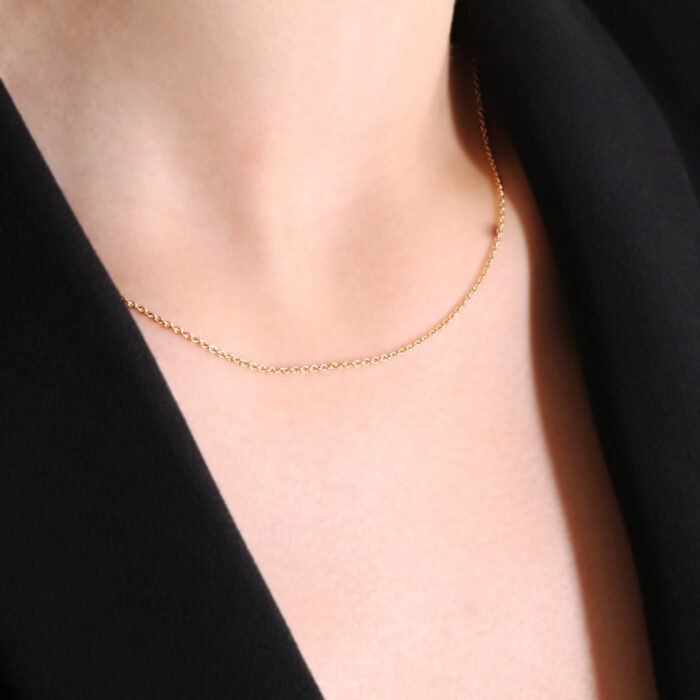1.6mm Round Cable Chain - Image 3