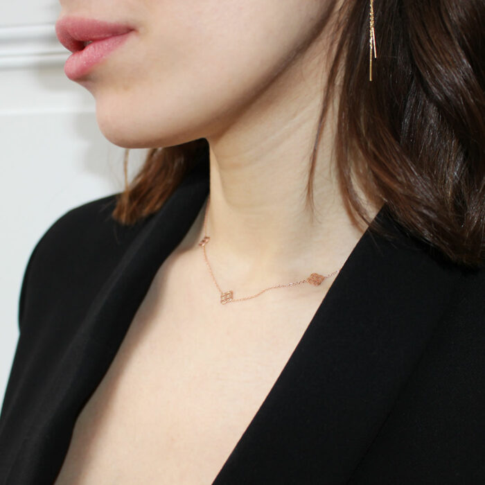 Caprice Necklace - Yellow Gold - Image 3