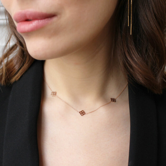 Caprice Necklace - Yellow Gold - Image 4