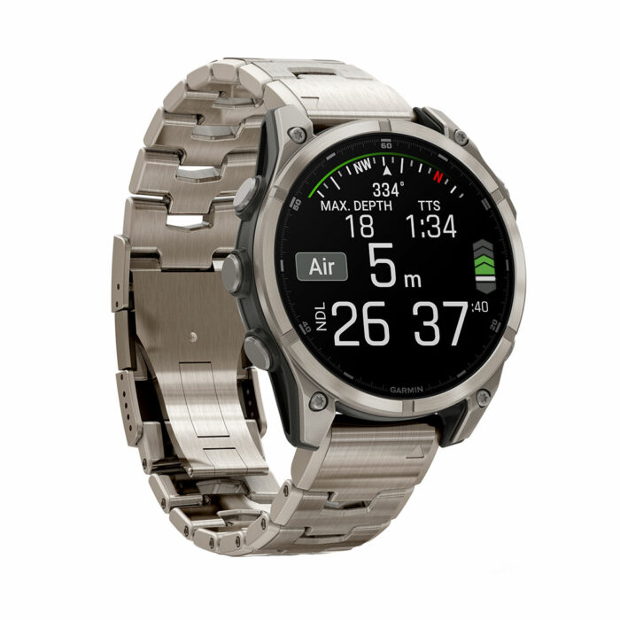 Fenix 8 Amoled Sapphire Titanium 47mm Watch Garmin