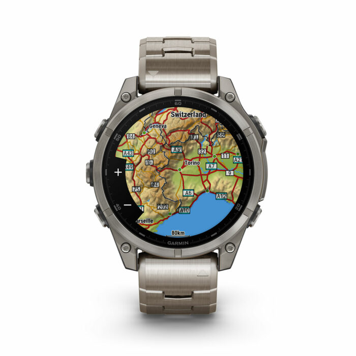 Fenix 8 Amoled Sapphire Titanium 47mm Watch Garmin - Image 2