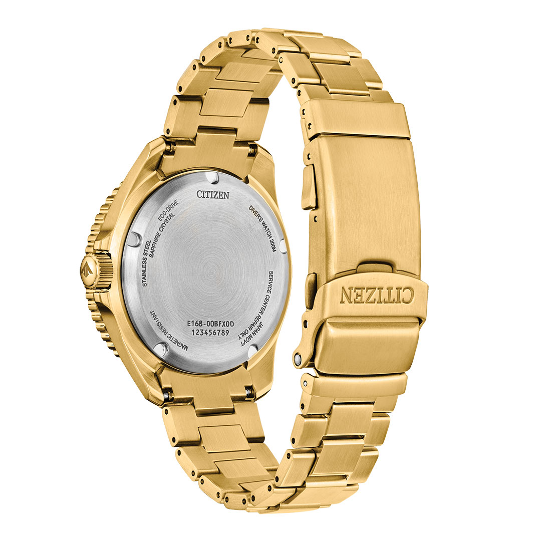 Citizen Promaster Diver Green Gold Watch BN0262-59W - Image 3