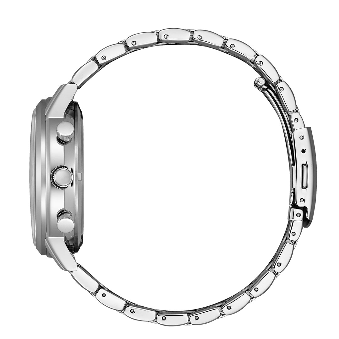 Citizen Classic Chronograph Steel Black Watch CA4630-53E - Image 2