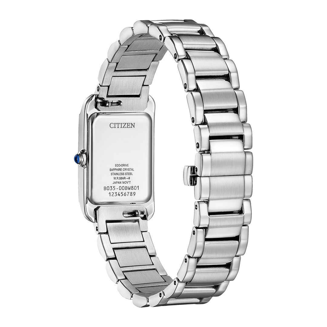 Citizen L Elongated Square Watch EW5620-55A - Image 2