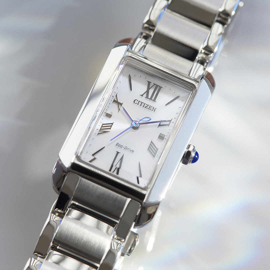 Citizen L Elongated Square Watch EW5620-55A - Image 5