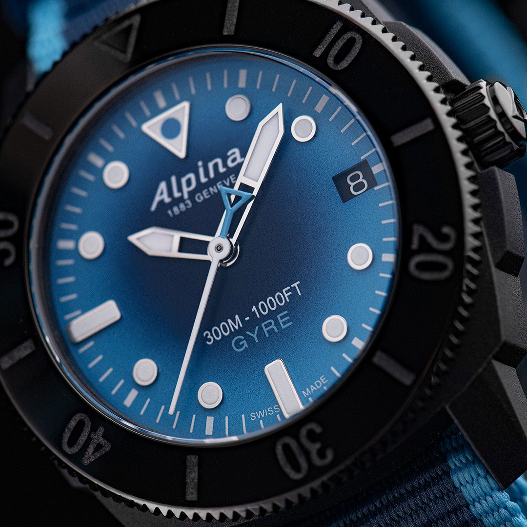 Alpina Seastrong Diver Gyre Watch AL-525LNSB3VG6 - Image 2