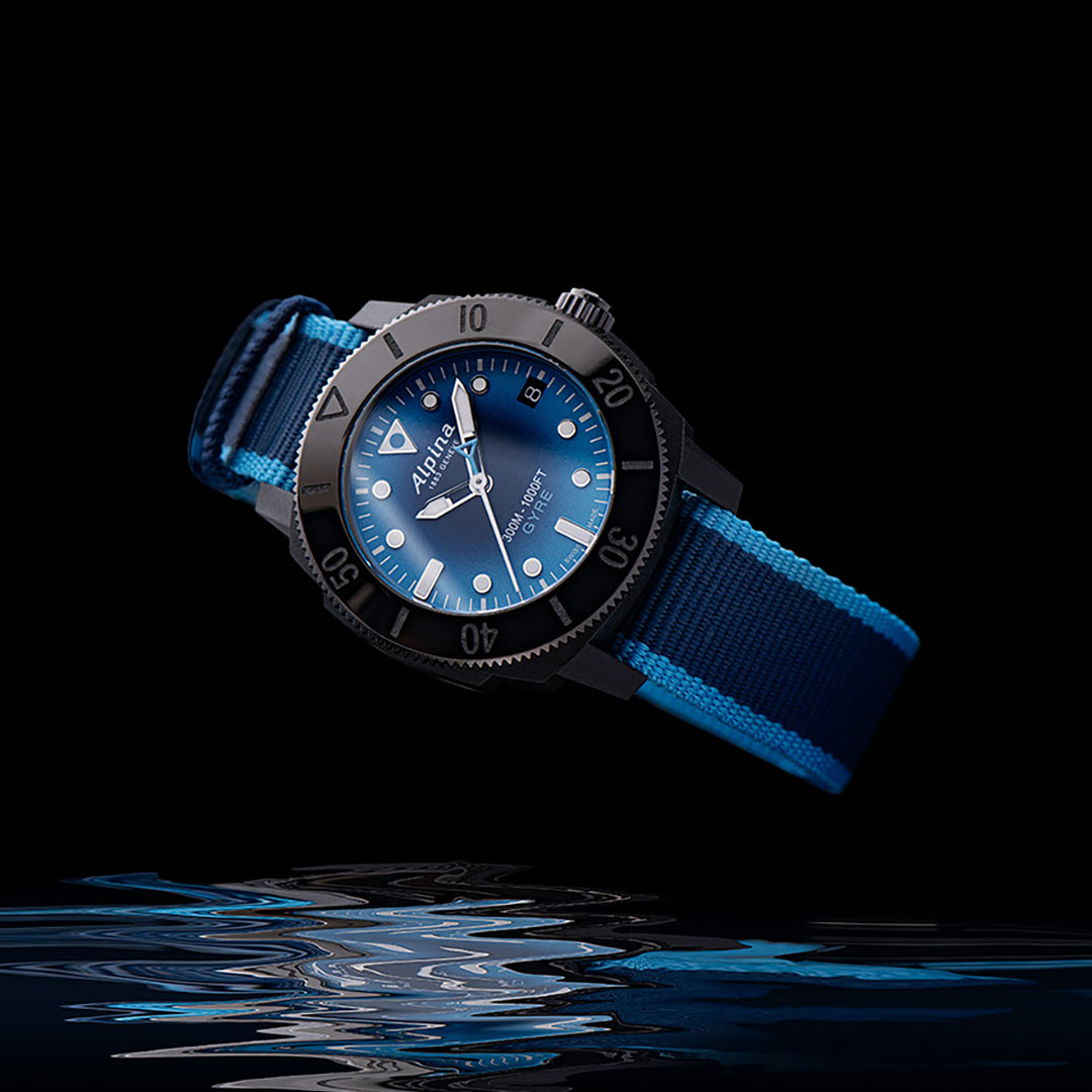 Alpina Seastrong Diver Gyre Watch AL-525LNSB3VG6 - Image 3