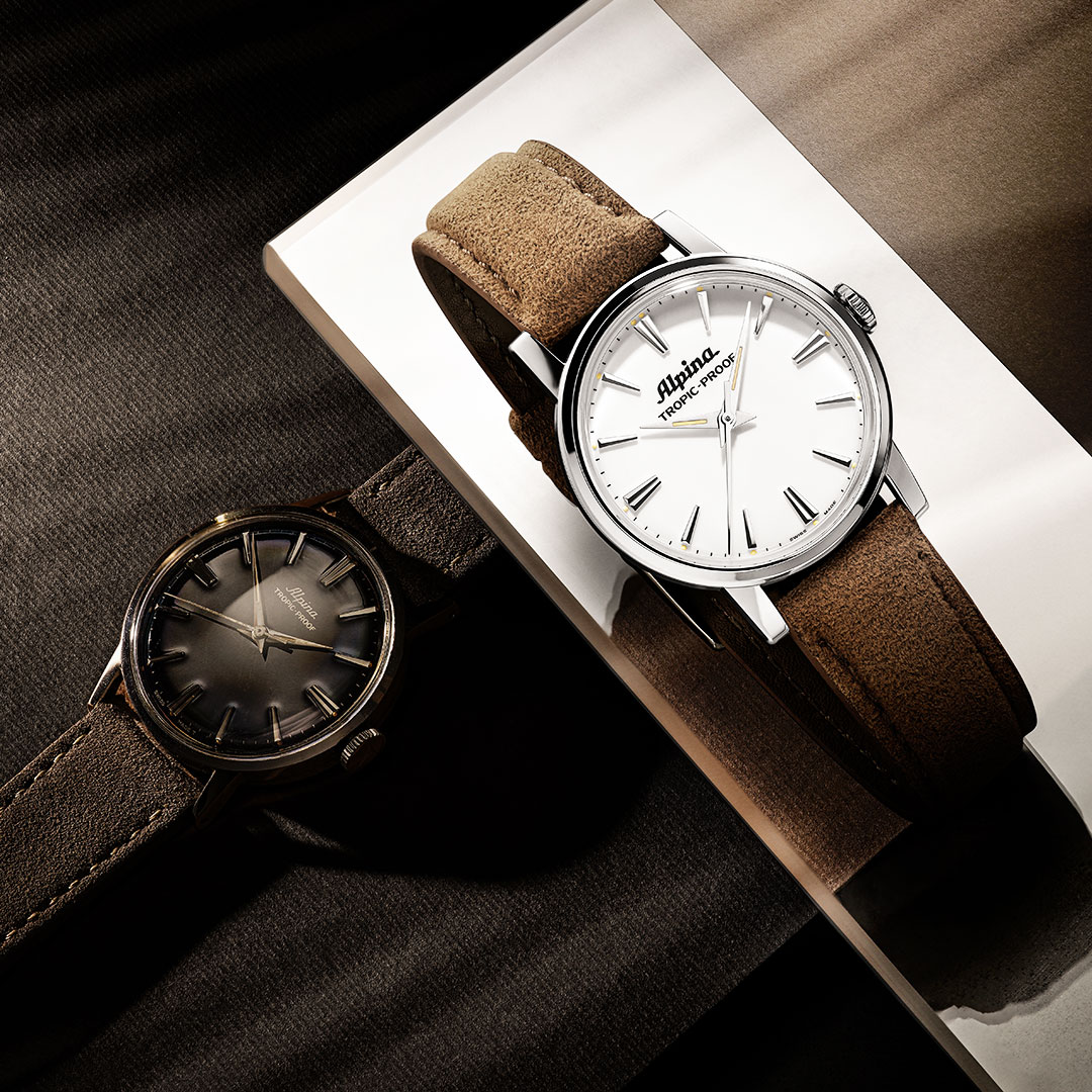 Alpina Heritage Tropic Proof Handwinding Watch Black AL-480B2H6 - Image 2