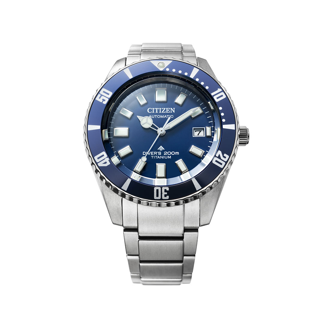 Citizen Promaster Fujitsubo Mechanical Diver Blue Watch NB6021-68L - Image 2