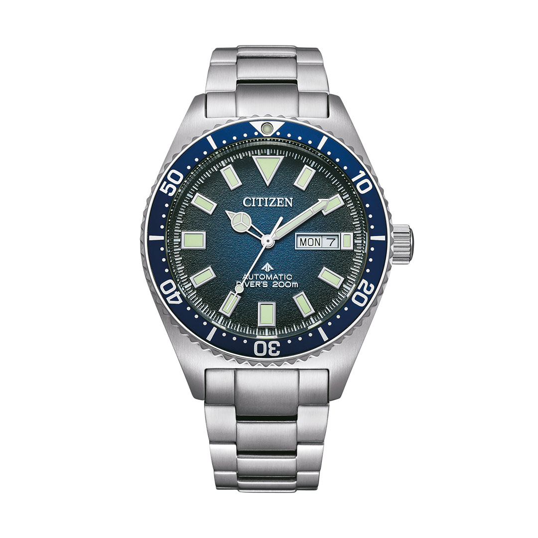 Promaster Diver Steel Blue Dial Watch NY0129-58LE