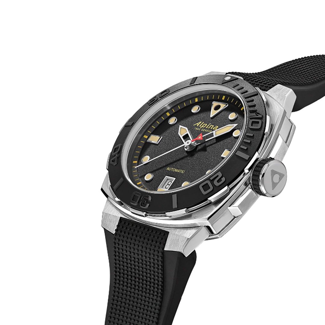 Alpina Seastrong Diver Automatic Watch Black AL-525B3VE6 - Image 2