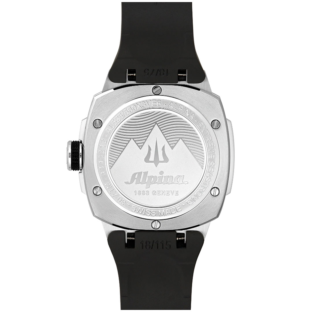 Alpina Seastrong Diver Automatic Watch Black AL-525B3VE6 - Image 3