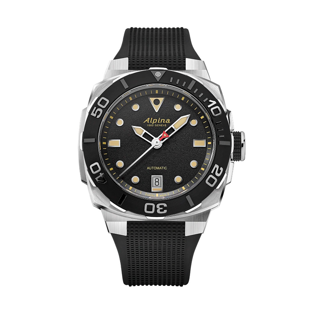 Alpina Seastrong Diver Automatic Watch Black AL-525B3VE6