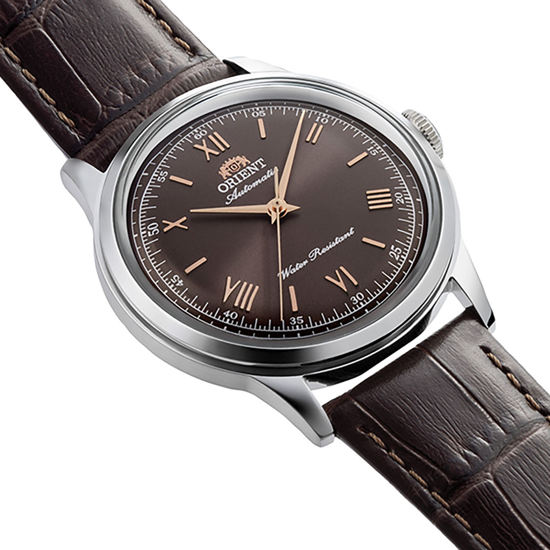 Orient Bambino 38mm Watch Leather Brown RA-BB0004Y - Image 2