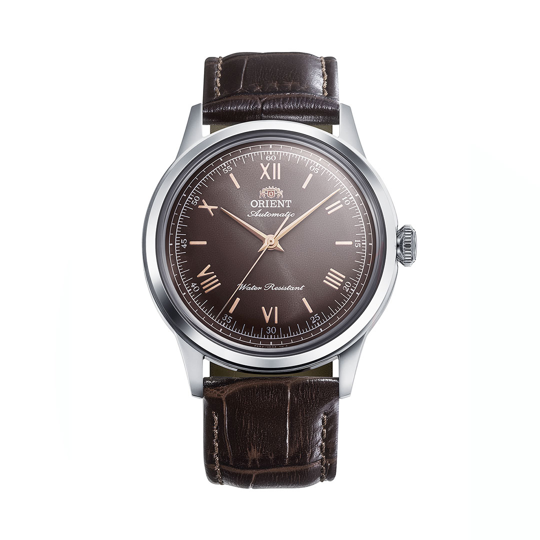 Orient Bambino 38mm Watch Leather Brown RA-BB0004Y