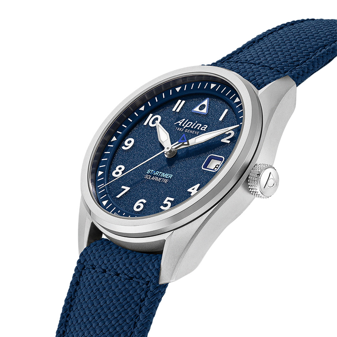 Alpina Startimer Pilot Solarmetre Watch AL-140BLW3S26 - Image 6