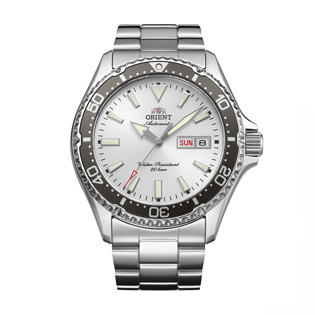 Orient Mako White Dial Watch RA-AA0825S